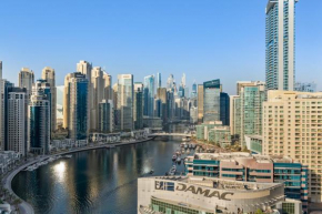 Elegant One Bed Apartment - Panoramic Marina Views - Near JBR & Beach